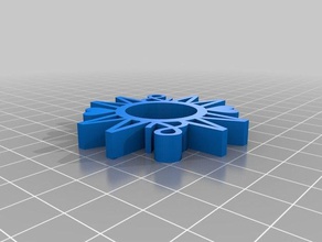 my customized m&m spinner toys & games 3d print model - Mito3D