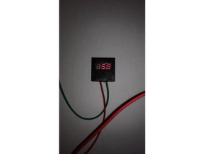 12 volt led mini meter case electronics 3d print model - Mito3D