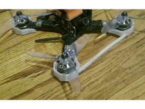 crusader gt2 sutiã pára-choques remix r c veículos braço protetor diatone fpv de motor quadcopter 3d print model - Mito3D