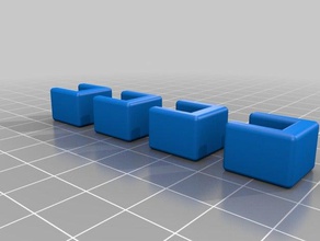 mi personalizados cama caliente clips Impresora 3d accesorios personalizado 3d print model - Mito3D