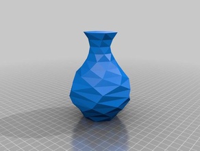 poly sinus vase 01 math art customized 3d print model - Mito3D
