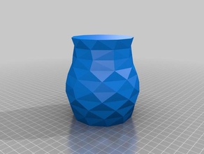 poly sinüs vazo 02 matematik sanatı özelleştirilmiş 3d print model - Mito3D