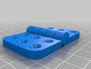 dog ramp hinge parts customized 3d print model - Mito3D