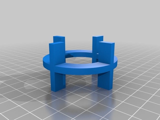 34 makara adaptörü minimalist-52 mm 3d yazıcı aksesuarları 3D print model - Mito3D