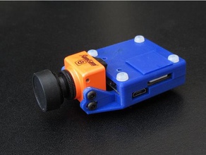 runcam split semplice caso & mount r c i veicoli spalato 3d print model - Mito3D