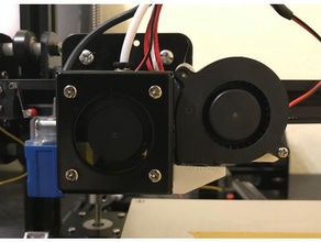 tronxy x3a gli parte più semplice di raffreddamento Stampante 3d accessori 50mm soffiatore condotto della ventola la fresco turbofan 3d print model - Mito3D