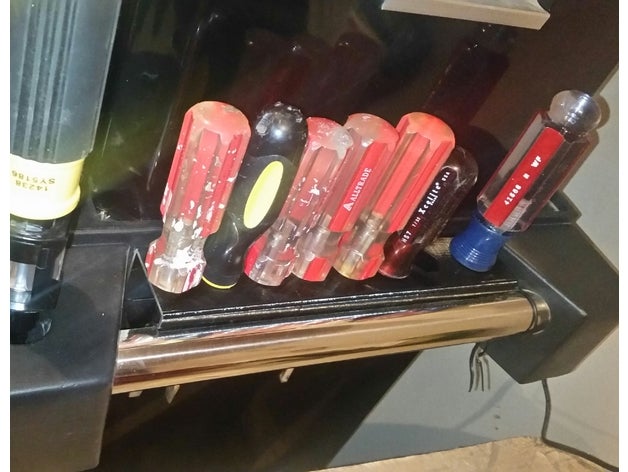 screwdriver holder kobalt toolbox handle area tool holders & boxes box 3D print model - Mito3D