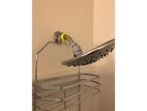 shower basket bracket bathroom 3d print model - Mito3D
