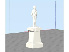monument aux morts pradelles scansioni & repliche 3d print model - Mito3D