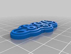 sgc llaveros personalizado 3d print model - Mito3D