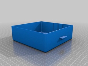 il mio personalizzato scatola di immagazzinaggio del cassetto organizzazione su misura 3d print model - Mito3D