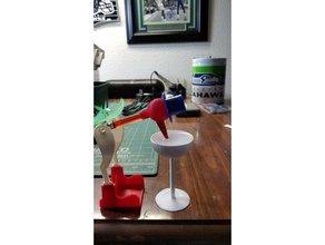 dippy bere mangiatoia per uccelli giocattolo & accessori di gioco a proposito uccello 3d print model - Mito3D
