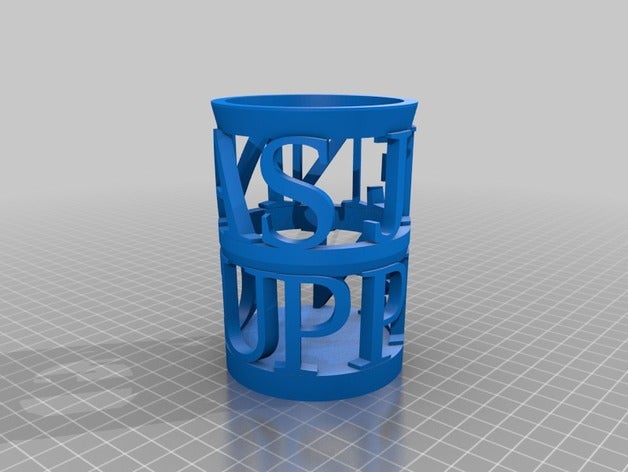 my customized jenna penholder model furniture 3D print model - Mito3D