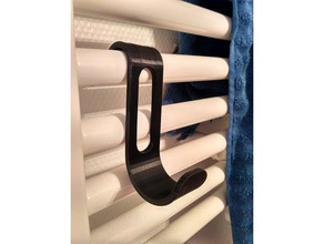 crochê porte guardanapo - gancho de toalha titular casa banho agulha 3d print model - Mito3D