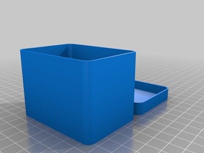 long box tool holders & boxes customized 3d print model - Mito3D
