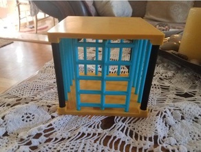 la prison de cage jouets & accessoires jeux 3d print model - Mito3D