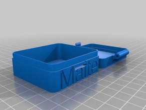 cajita m sica organização personalizado 3d print model - Mito3D