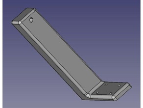 portabobine tabella montato Stampante 3d accessori porta bobina 3d print model - Mito3D