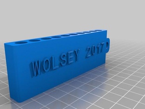 wolsey rotary 2017 dunston hall sport & im freien kundengebundene 3d print model - Mito3D