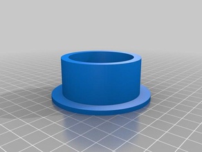 my customized simple 55mm plug cap generator replacement parts 3d print model - Mito3D