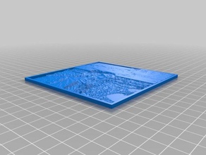 moi litho 2d art personnalisé 3d print model - Mito3D