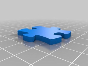 puzzle piece puzzles 3d print model - Mito3D