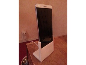 huawei honor nota 8 stand titolare telefono cellulare handyhalterung porta-cellulare 3d print model - Mito3D