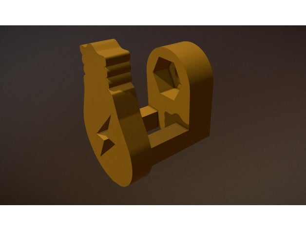 led-Streifen-Halter 3d Drucker Zubehör anet a8 led-Streifen prusa i3 3D print model - Mito3D