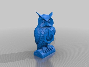 hack oldham owl 3d print model - Mito3D