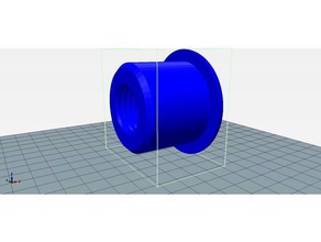 door hole plug replacement parts deadbolt 3d print model - Mito3D