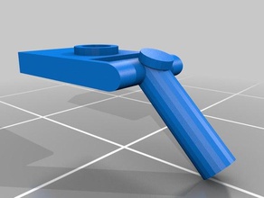 lego rick morty portal gun 3d printing compatible 3d print model - Mito3D