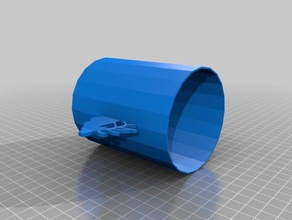 elk tasse L'impression 3d de la coupe le wapiti mug 3d print model - Mito3D