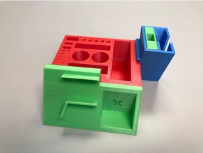 caixa de ferramentas porta-ferramentas & caixas trinus 3d print model - Mito3D