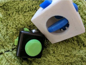 oversized fidget widget cube mechanical toys 3d print model - Mito3D