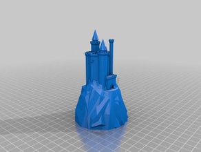 mda personalizada del gran castillo generador 1 las estructuras de edificios personalizado 3d print model - Mito3D