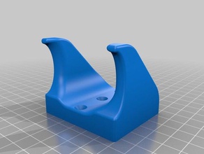 electric guitar holder music 3d print model - Mito3D
