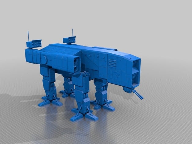 gdi mamut mk2 assualt walker juegos comando de conquistar 3D print model - Mito3D