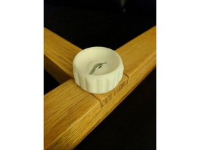 knob thumb screw parts 3d print model - Mito3D