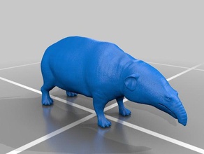moeritherium animals 3d print model - Mito3D