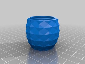 pineapple bowl containers ananas hipster 3d print model - Mito3D
