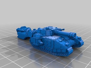 epic scale firesword vehicles 6mm scifi tank 3d print model - Mito3D