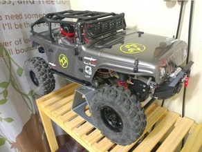 jeep rock rocket stand v2 rc de trabajo 1 10 8 r c vehículos 3d print model - Mito3D