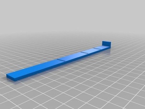 meine kundenspezifische paper guide hole puncher office kundengebundene 3d print model - Mito3D