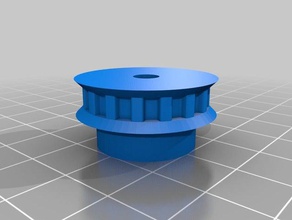 16t pulley tiny boy 3d printer parts customized 3d print model - Mito3D