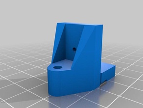 hypercube evolution bed bracket 147 3d printer parts customized 3d print model - Mito3D