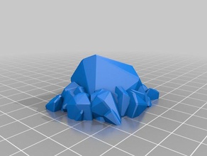 mi personalizados de formación la roca del generador art personalizado 3d print model - Mito3D