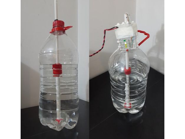 indicador de nivel agua el uso imanes diy la nivelación magnético los 3D print model - Mito3D