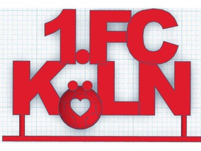 1fc k ln logo spor ve açık hava 3d print model - Mito3D