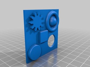 child sensoric tables toy & game accessories children freecad kid table 3d print model - Mito3D