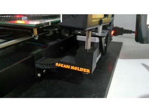 holder sjcam gopro p3steel 3d printer accessories 3dprinted camera webcam 3d print model - Mito3D